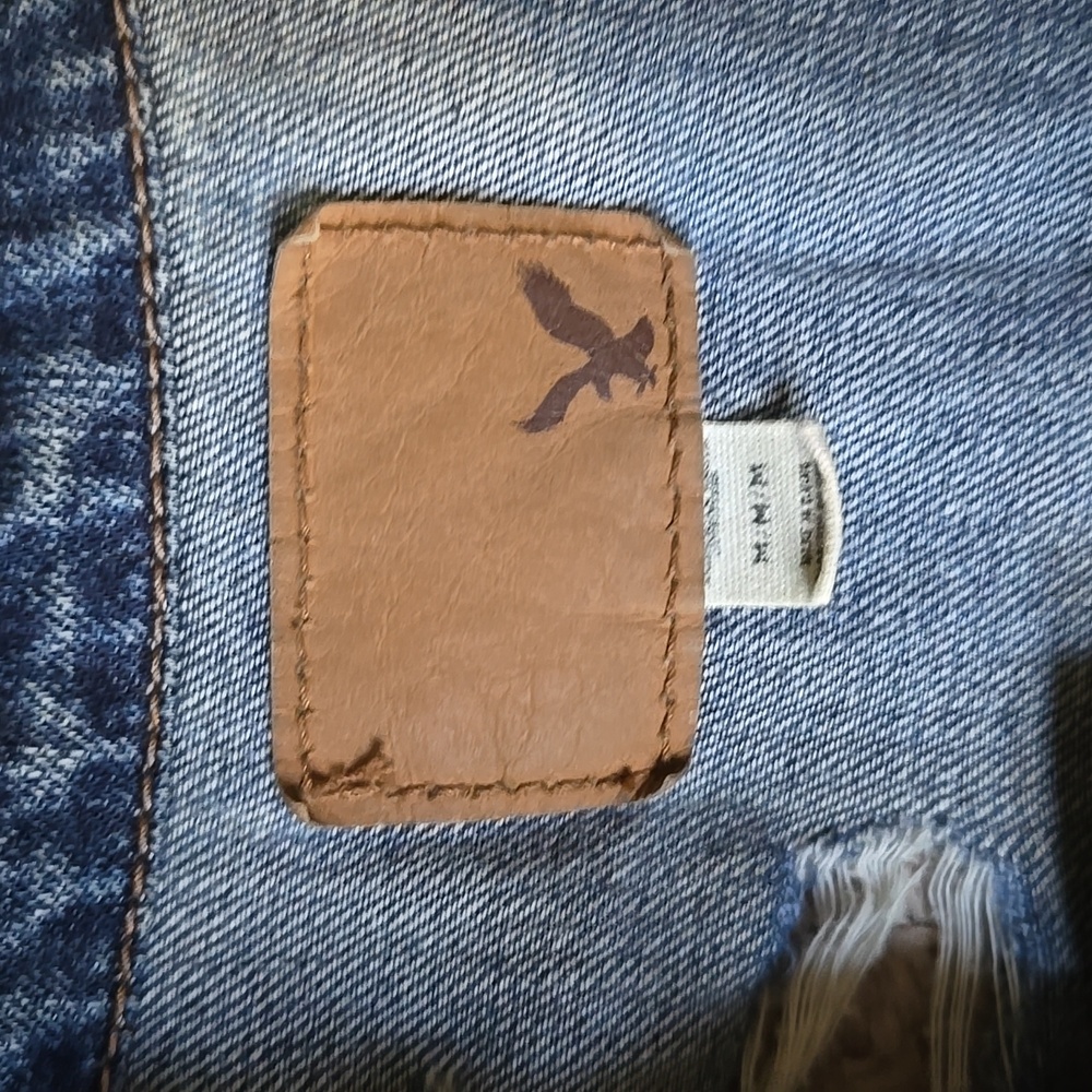 Distressed Denim Jacket - Picture 2 of 3